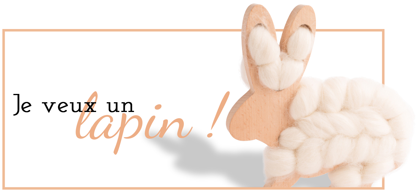 Lapin en bois