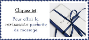 pochette massage