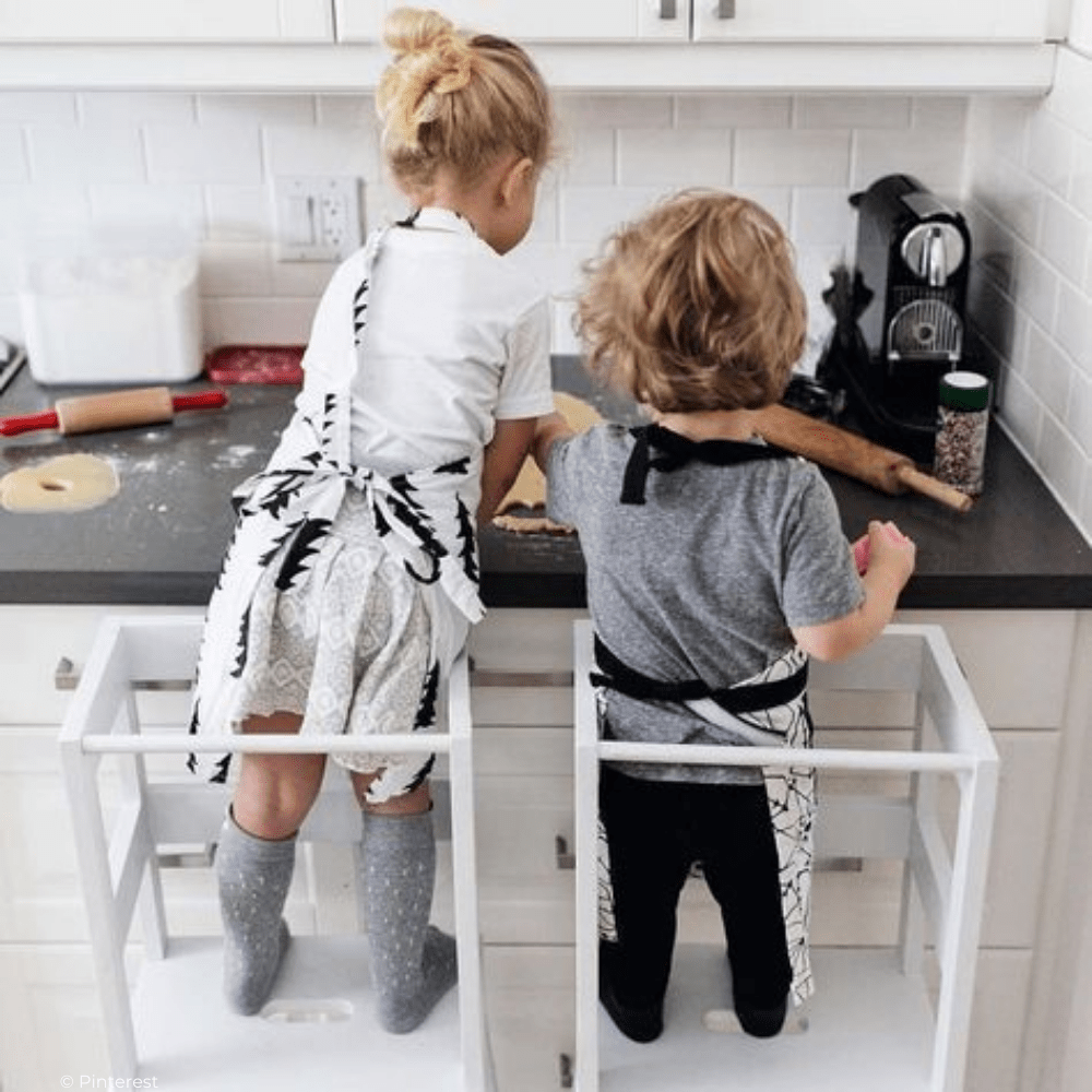 Faire de vos Petits-Enfants vos meilleurs commis de cuisine