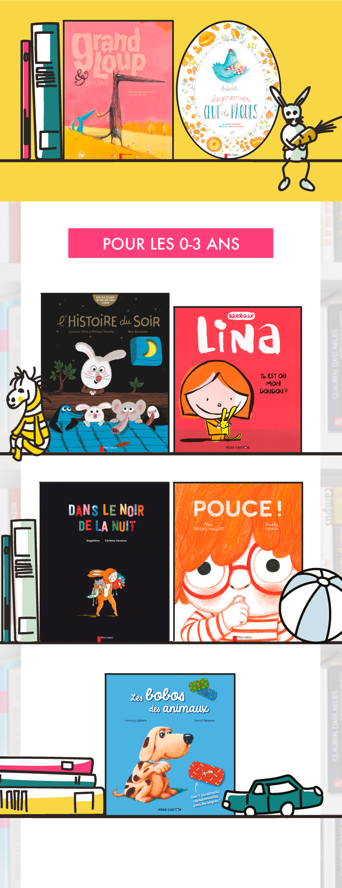 Bibliothèque Flammarion Mobile 3