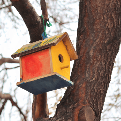 Nichoir à oiseaux DIY