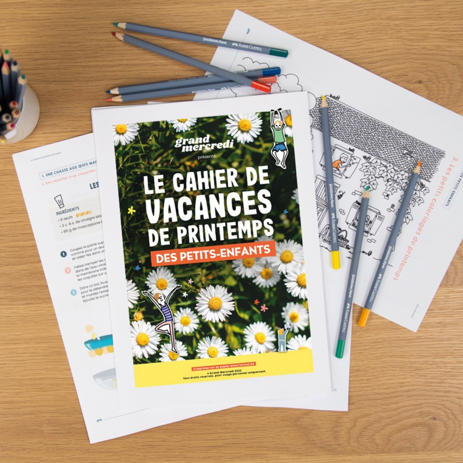 Le Cahier de vacances du printemps est là !