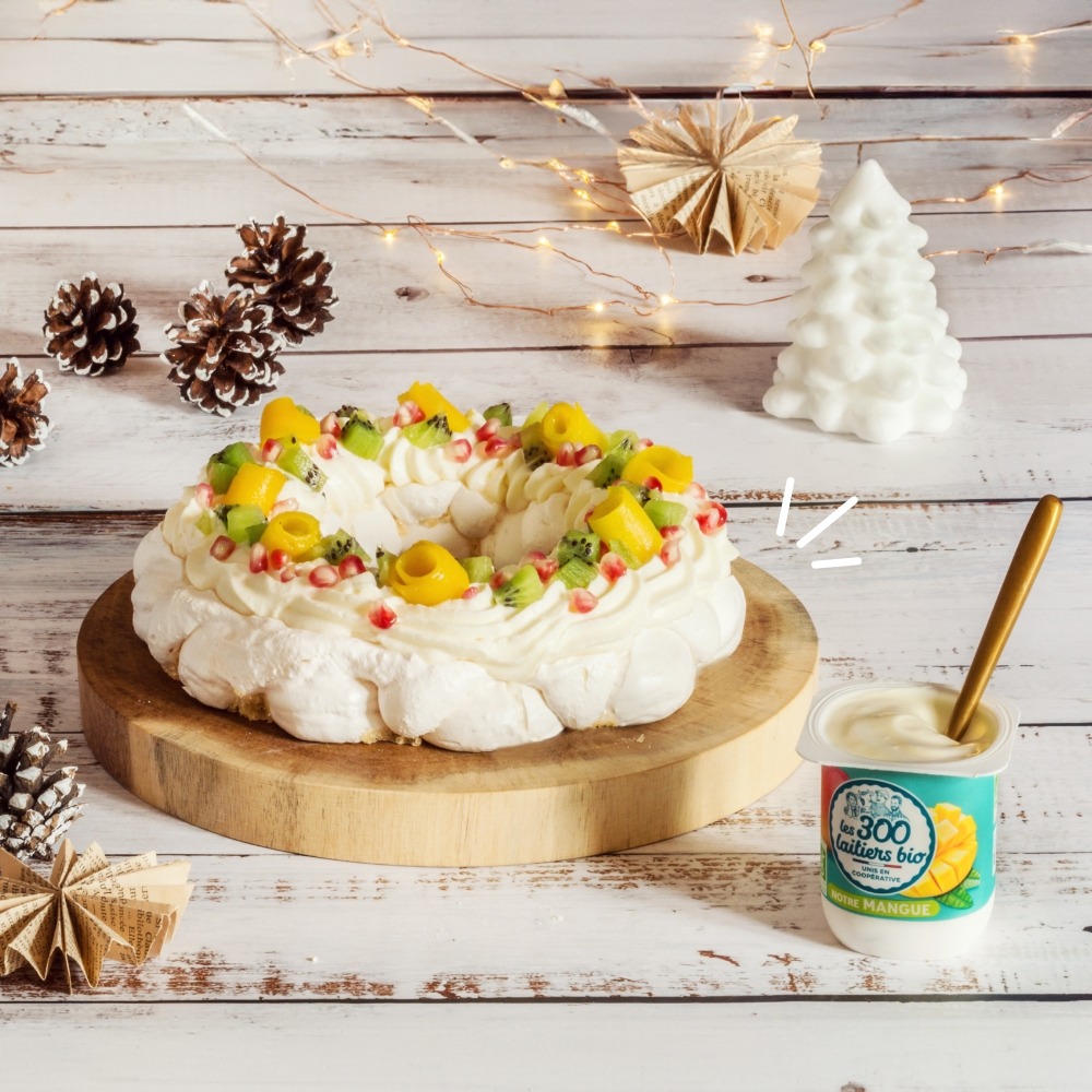 Le dessert fruité qui va détrôner la bûche de Noël : la Pavlova à la mangue