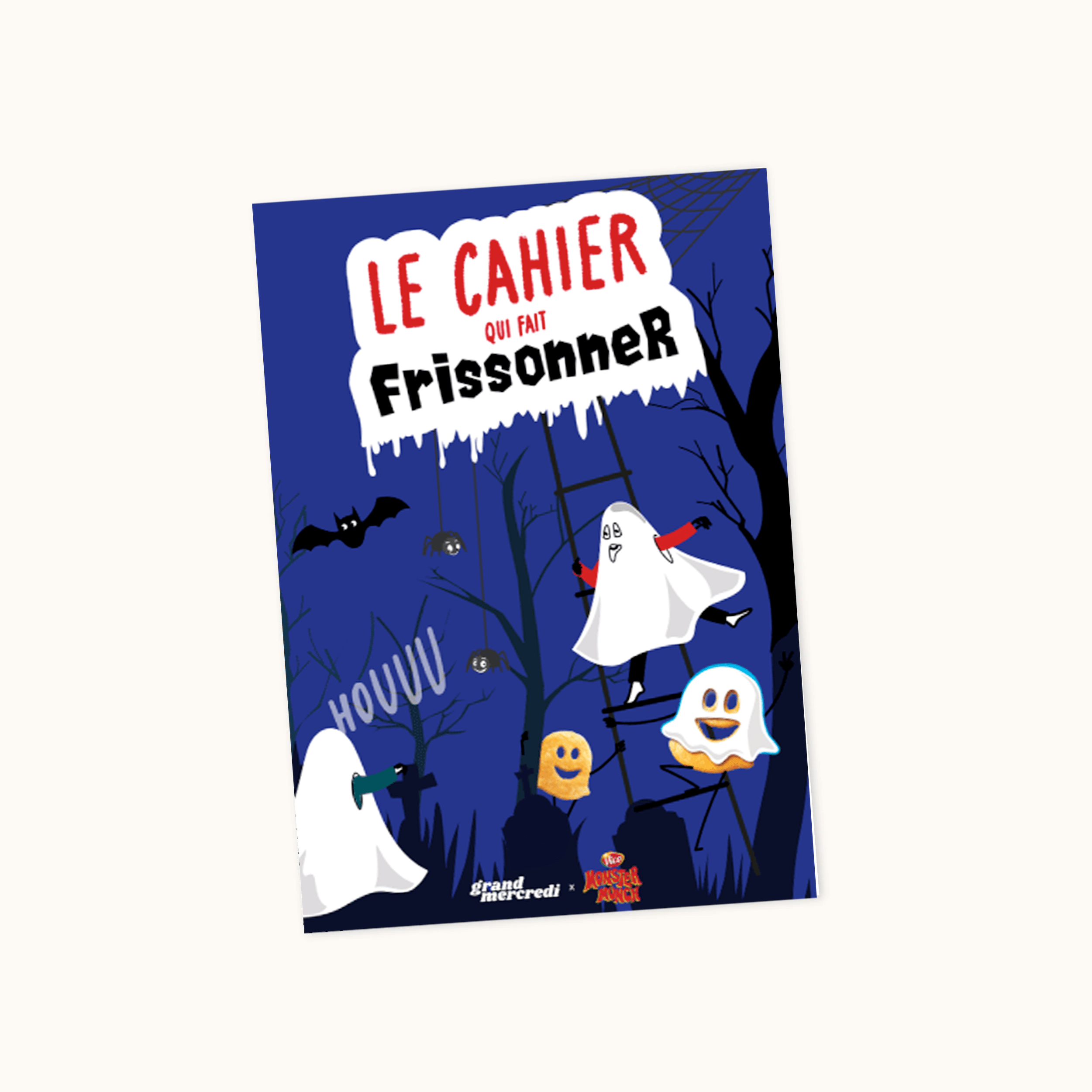 Le cahier qui fait frissonner !