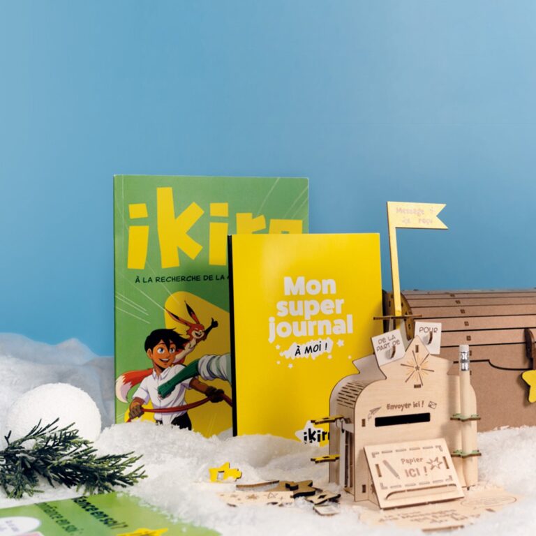 5 bonnes raisons d'offrir
ces kits éducatifs
à vos Petits-Enfants à Noël avec Ikiro