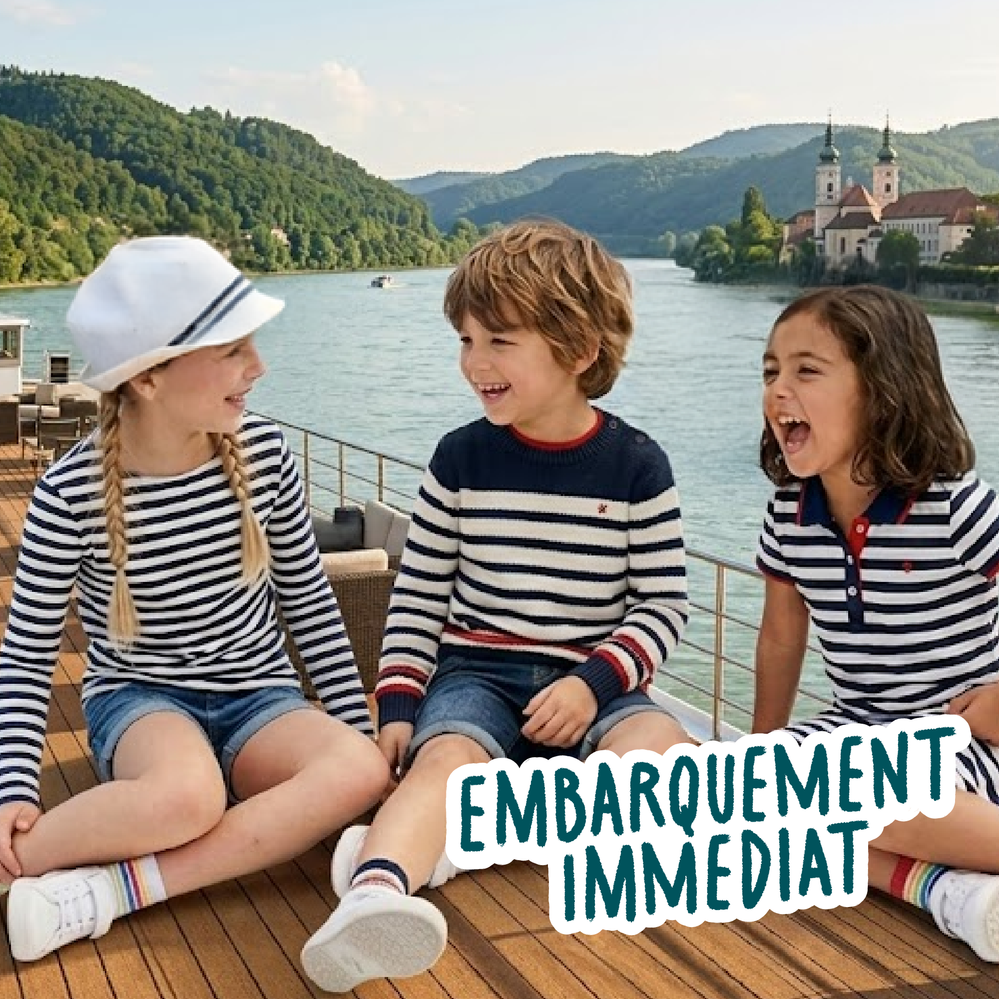 Ce bateau est en bas de chez vous