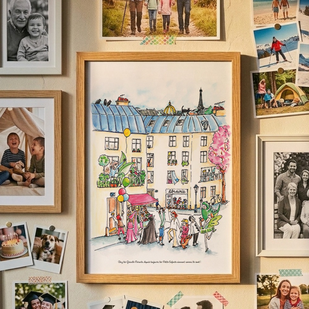 La première aquarelle en série limitée !