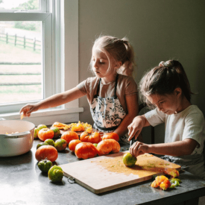 5 recettes de printemps à cuisiner avec vos Petits-Enfants